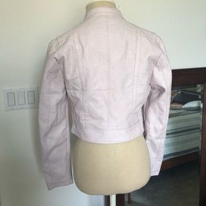 Guess Jackets & Coats - Guess light pink cropped leather jacket Guess Jackets & Coats - Guess light pink cropped leather jacket